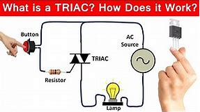 What is a TRIAC? How TRIACs Work? ( Triode for Alternating Current - TRIAC Tutorial)
