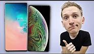Samsung Galaxy S10 vs iPhone XS: Small... AND Powerful??