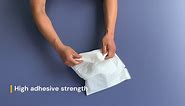 AirnDefense 2000 pcs #000 White Poly Bubble Mailers - 4X8" Padded Envelopes (Pack of 2000)