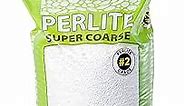 JSPERL24 - Grade #2 Perlite, Super Course, (4 Cubic Feet) Hydroponic Perlite - Better Aeration and Drainage, Derived from a Natural Source, Odorless and Lightweight, Completely Sterile