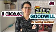 My Sewing Supply Thrift Haul ~ Amazing Goodwill Sewing Treasures