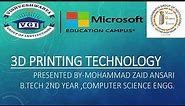 PPT ON 3D PRINTING|| HOW CAN CREATE PPT ON 3D PRINTIN || what is 3d printing:3D #powerpoint_cartoon