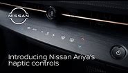The Nissan Ariya introduces the next generation of haptic controls