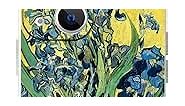iPhone 13 Case Flower, Irises by Van Gogh Aesthetic Retro Phone Case, Waterproof Colorful Slim Phone Cover for iPhone 13(6.1inch)