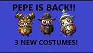 Pepe Is Back! Where to Find 3 New Pepe Costumes! (Patch 10.2.5)