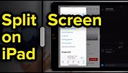 How To Split Screen on iPad | iPad Multitasking