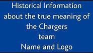 1960 Los Angeles Chargers true Name and Logo Origins with 1960 Historical Information.