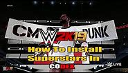 WWE 2K19 How To Install Superstars Codex