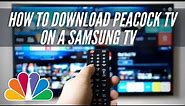 How To Download Peacock TV on Samsung Smart TV