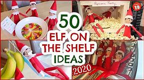 50 ELF ON THE SHELF IDEAS! WHAT OUR CHEEKY ELF ON THE SHELF DID | Emily Norris