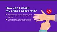 How To Check Your Child's Heart Rate