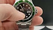 Rolex Submariner 50th Anniversary Green Kermit Steel Mens Watch 16610LV | SwissWatchExpo