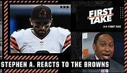 Stephen A. reacts to the Browns losing a slugfest to the Chargers | First Take