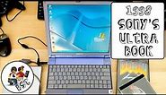 Sony Vaio PCG-Z505R UltraBook Overview (Running Windows XP with Pentium 2 Processor )