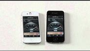 iPhone 4 black vs white WiFi speed test