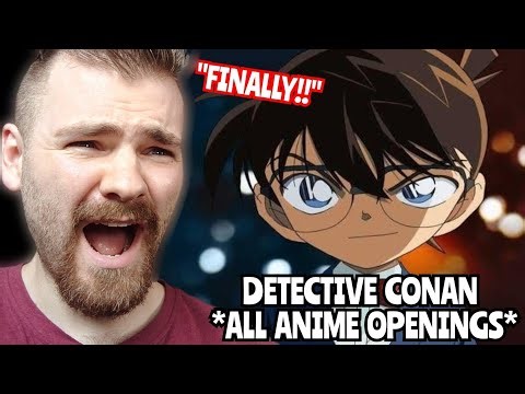 First Time Reacting to "DETECTIVE CONAN Openings (41-60)" | New Anime Fan! | REACTION!