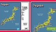 Map of Japan