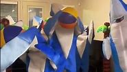 17th Cameraman joins viral dancing sharks #shorts #Leftshark #SharkGuy #KatyPerry #CaliforniaGurls