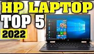 TOP 5: Best HP Laptops 2022