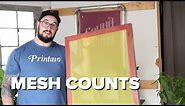 Differences of Screen Printing Mesh Counts