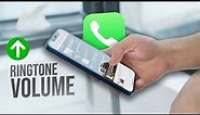 How to Increase Ringtone Volume in iPhone