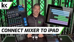 4 Ways To Connect An Audio Mixer to iPad