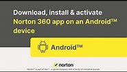 Download and Install Norton 360 App on an Android Device