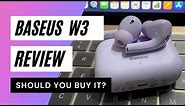 Baseus ENCOK W3 Wireless Earbuds FULL REVIEW + Mic Test: AirPods Pro Look-a-like