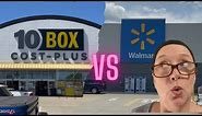10 BOX VS WALMART! Who Has The Lowest Prices?