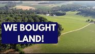 We bought 6 ACRES to build our own home!! (Property Tour and Drone Footage)