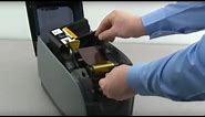 Zebra ZXP Series 1 ID Card Printer - How to Load Ribbon