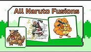 All Naruto + Boruto Pokemon Fusions Compilation Infinite Fusion Cool Anime References