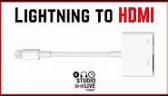 Lightning to HDMI adapter (Apple Lightning to Digital AV)