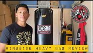 Ringside 100 LB Powerhide Soft Filled Heavy Bag REVIEW- GOOD HEAVY BAG BUT NEEDS TO BE SOFTER!