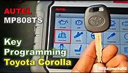 Toyota Corolla car KEY PROGRAMMING 2004-2008: How to Program a Toyota Corolla key with AUTEL scanner