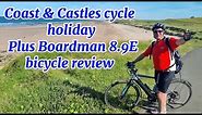 Boardman hybrid 8.9E Electric bicycle test & 8 other cyclists on Coast & Castles cycling holiday U.K