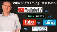 2024 YouTube TV vs Hulu + Live TV vs Sling vs Fubo vs DirecTV Stream vs Philo ( streaming vs cable )