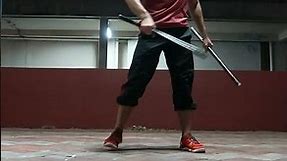 Nightwing inspired Extreme Martial Arts. Escrima/Arnis/Kali sticks drills and Combos