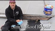 how to do a roof repair using Henry wet patch
