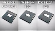 Core i5-3210M upgrade for $20-25: Core i7-3540M vs i7-3612QM - which is better?