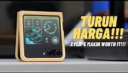 TURUN HARGA 3.5 JUTA!!! GALAXY Z FLIP 5 MAKIN WORTH IT!!! REVIEW GALAXY Z FLIP 5 SETELAH 1 BULAN