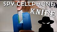 How To Make a Secret Cellphone Knife! - Cool Spy Gadget!!