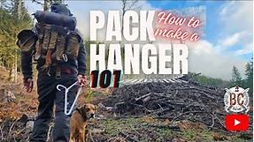 #Backpack Organization Made Easy: DIY Bushcraft Backpack Hanger
