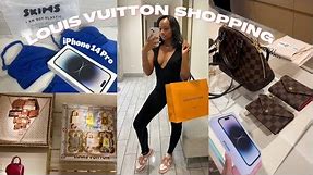 SHOP WITH ME AT LOUIS VUITTON | iPhone 14 Pro Unboxing