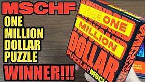 MSCHF ONE MILLION DOLLAR PUZZLE REVIEW (WINNER!)