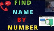 How To FIND Someones Name Using Their Phone Number / How To See Who Is Calling You For FREE / 2021