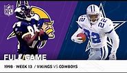 Randy Moss & Vikings Torch the Cowboys | Thanksgiving 1998 | NFL Full Game