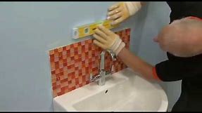 How to Lay Mosaic Tiles. Installing Mosaic Tile