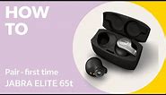 Jabra Elite 65t & Elite 65t Active: How to pair - first time | Jabra Support
