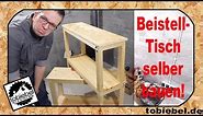 Beistelltisch für 20 Euro bauen⎮Tisch selber bauen⎮DIY Tischplatte⎮Bauholzmöbel Palettentisch bauen